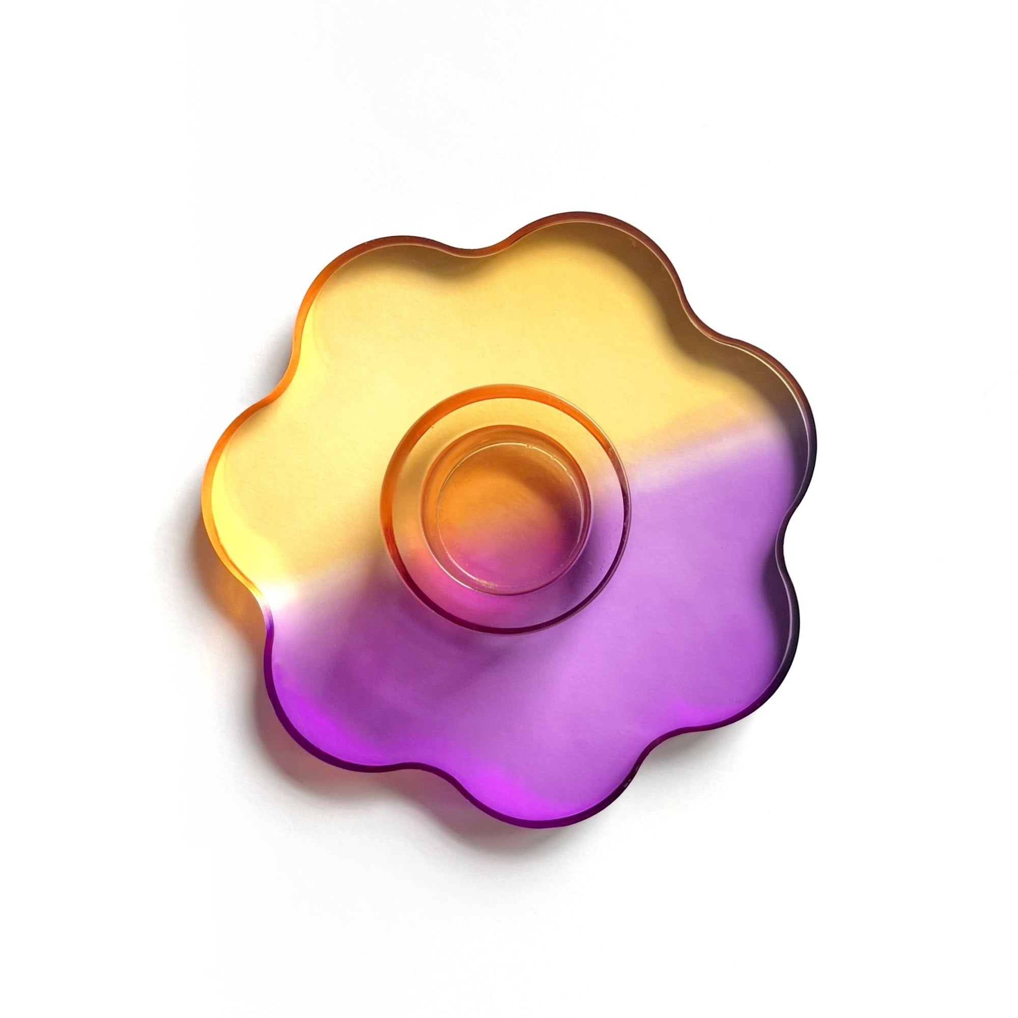 Nimbus Duotone Acrylic Candlestick holder - Baltic Club