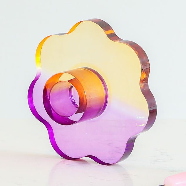 Nimbus Duotone Acrylic Candlestick holder - Baltic Club