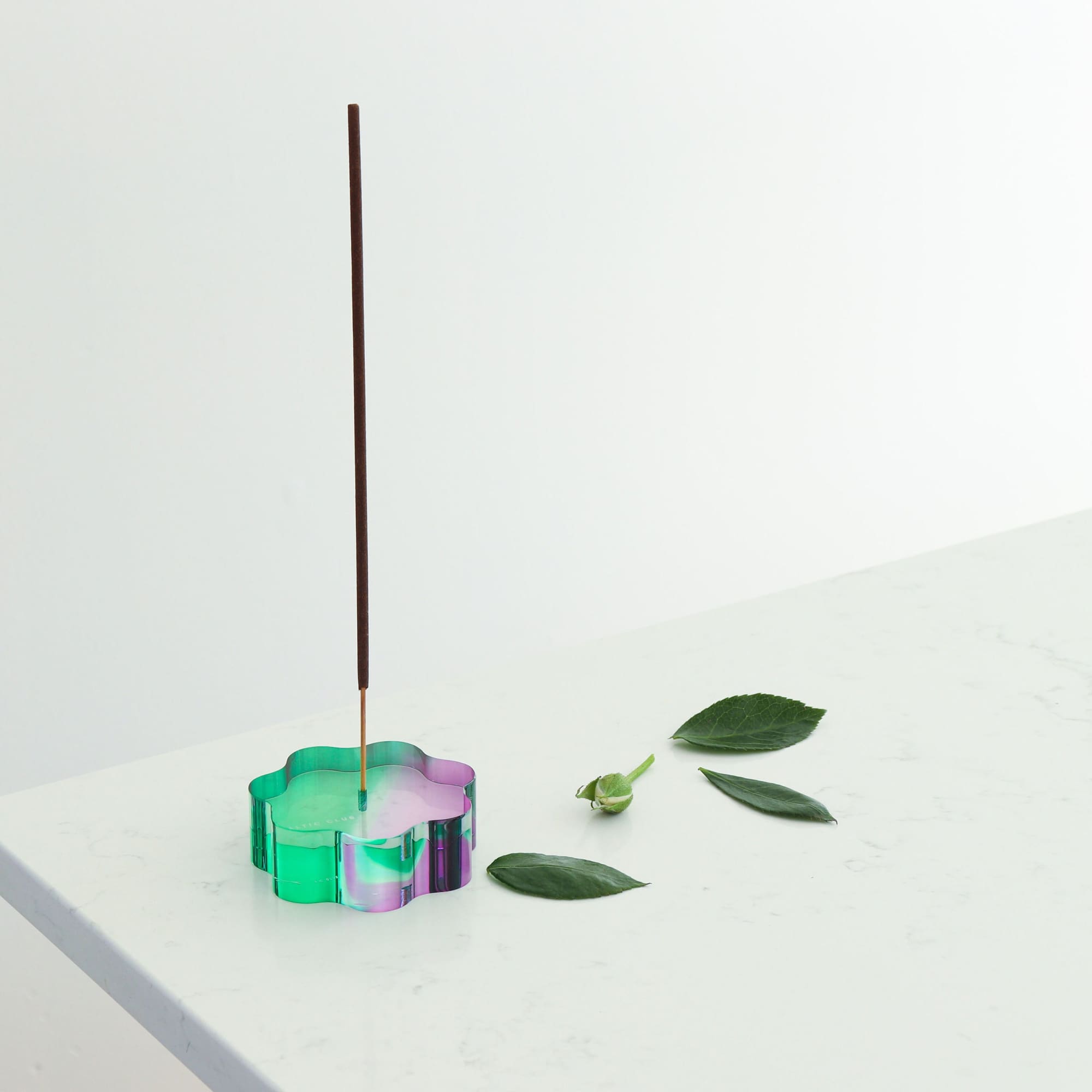 Nimbus Duotone Acrylic Incense Holder | The Baltic Club