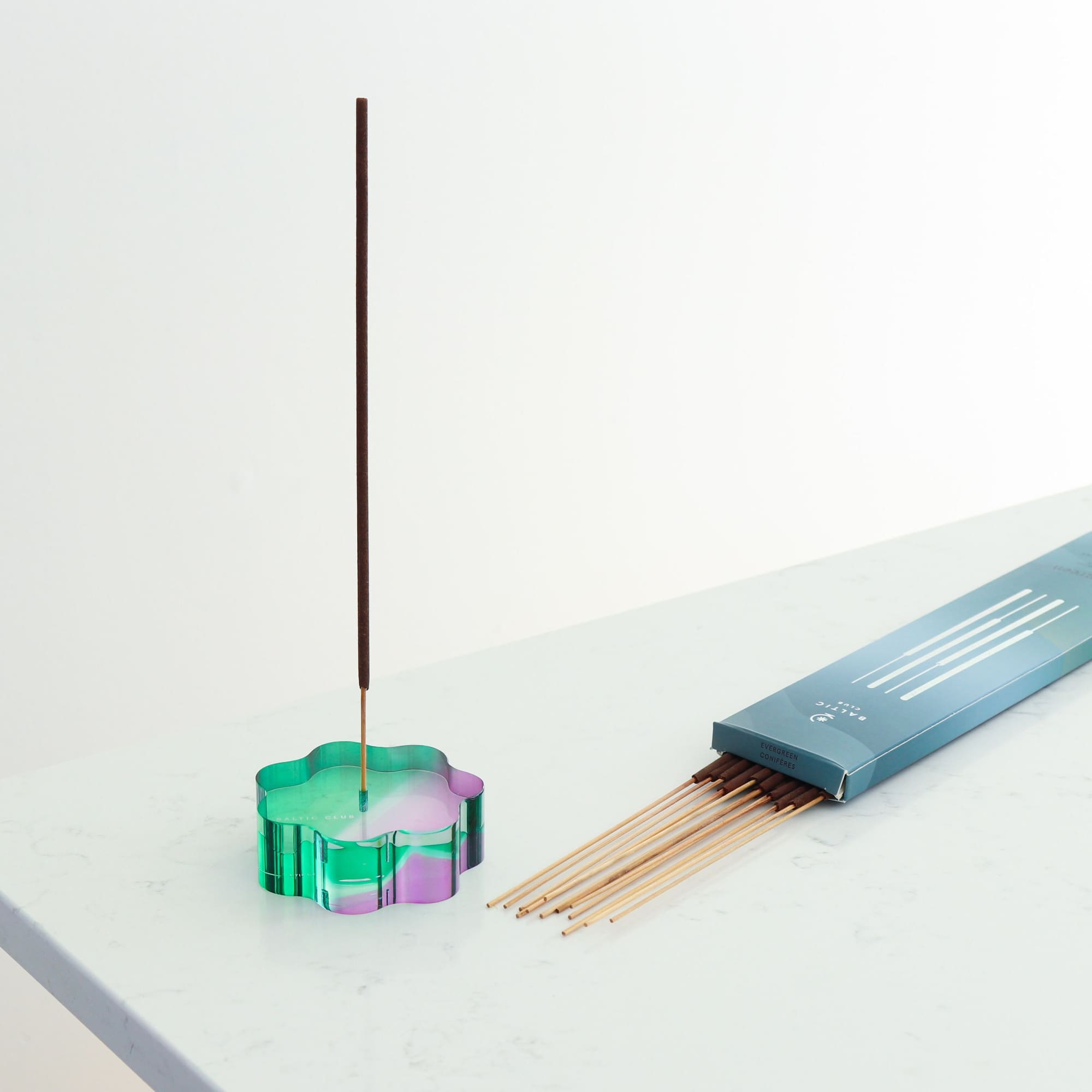 Nimbus Duotone Acrylic Incense Holder | The Baltic Club