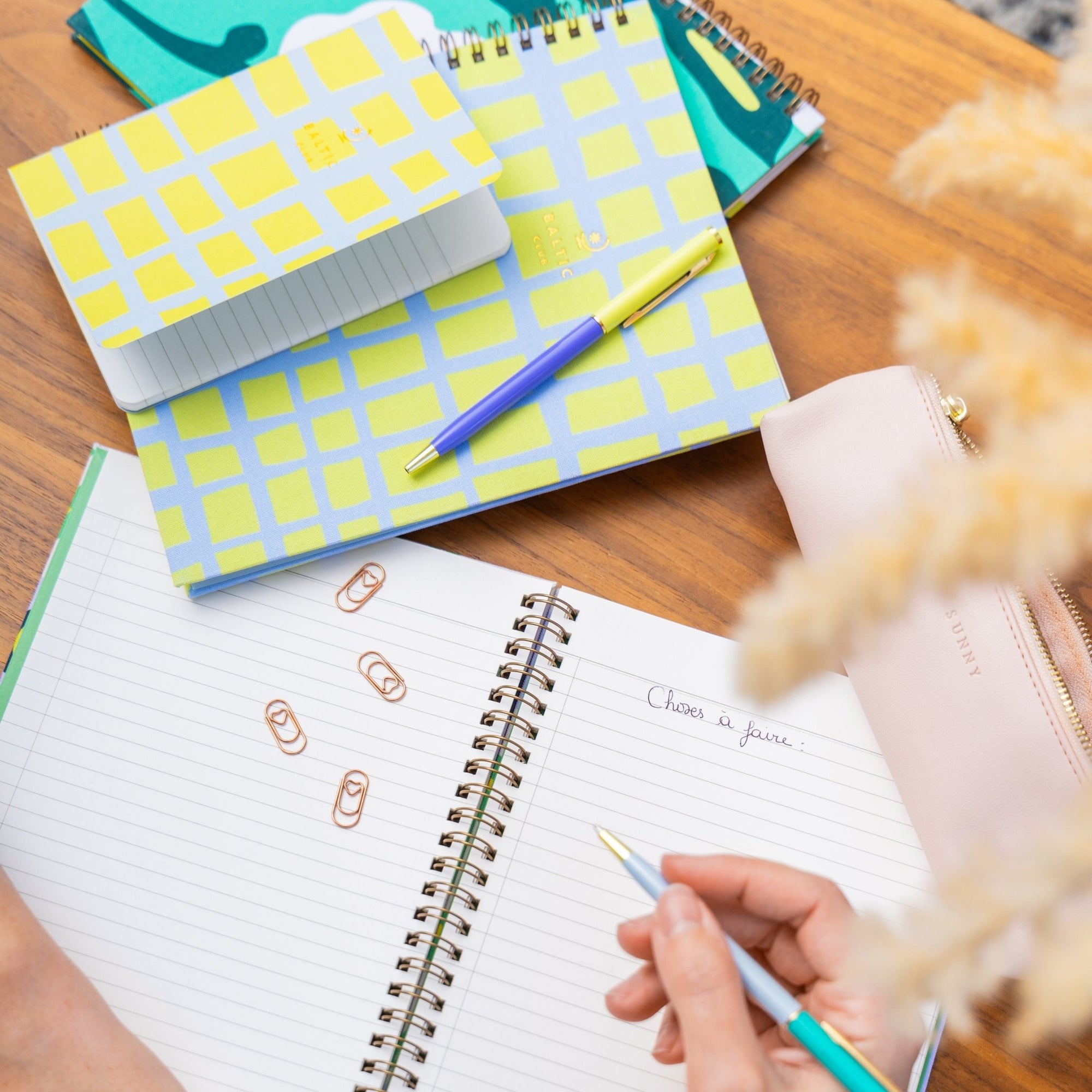 Nougat Spiral Notebook - Baltic Club