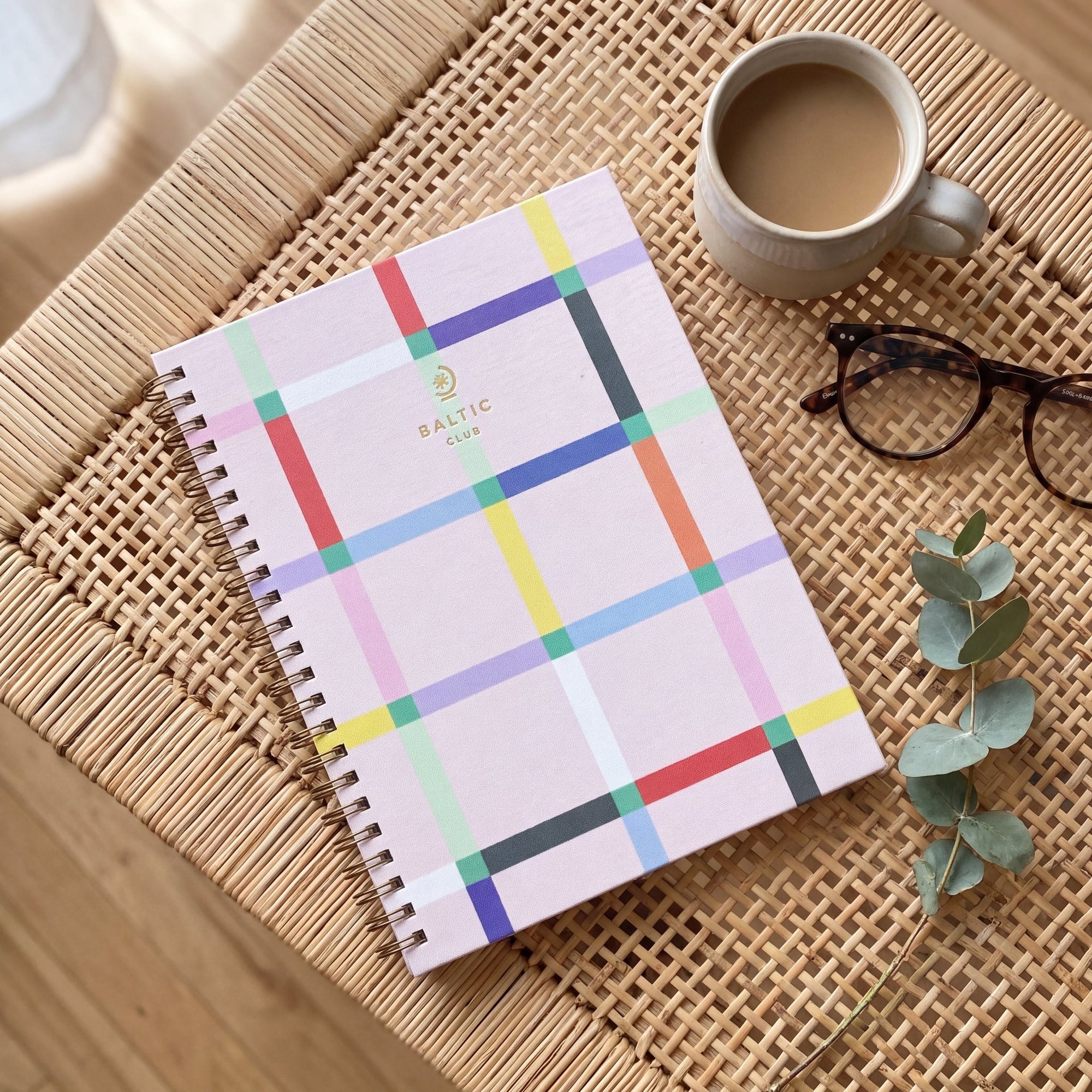 Nougat Spiral Notebook - Baltic Club