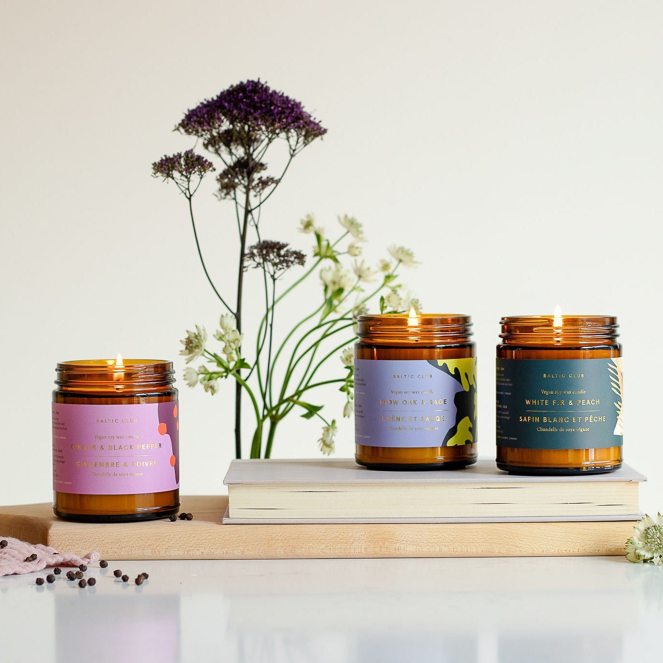 Oak & Sage Candle - Baltic Club