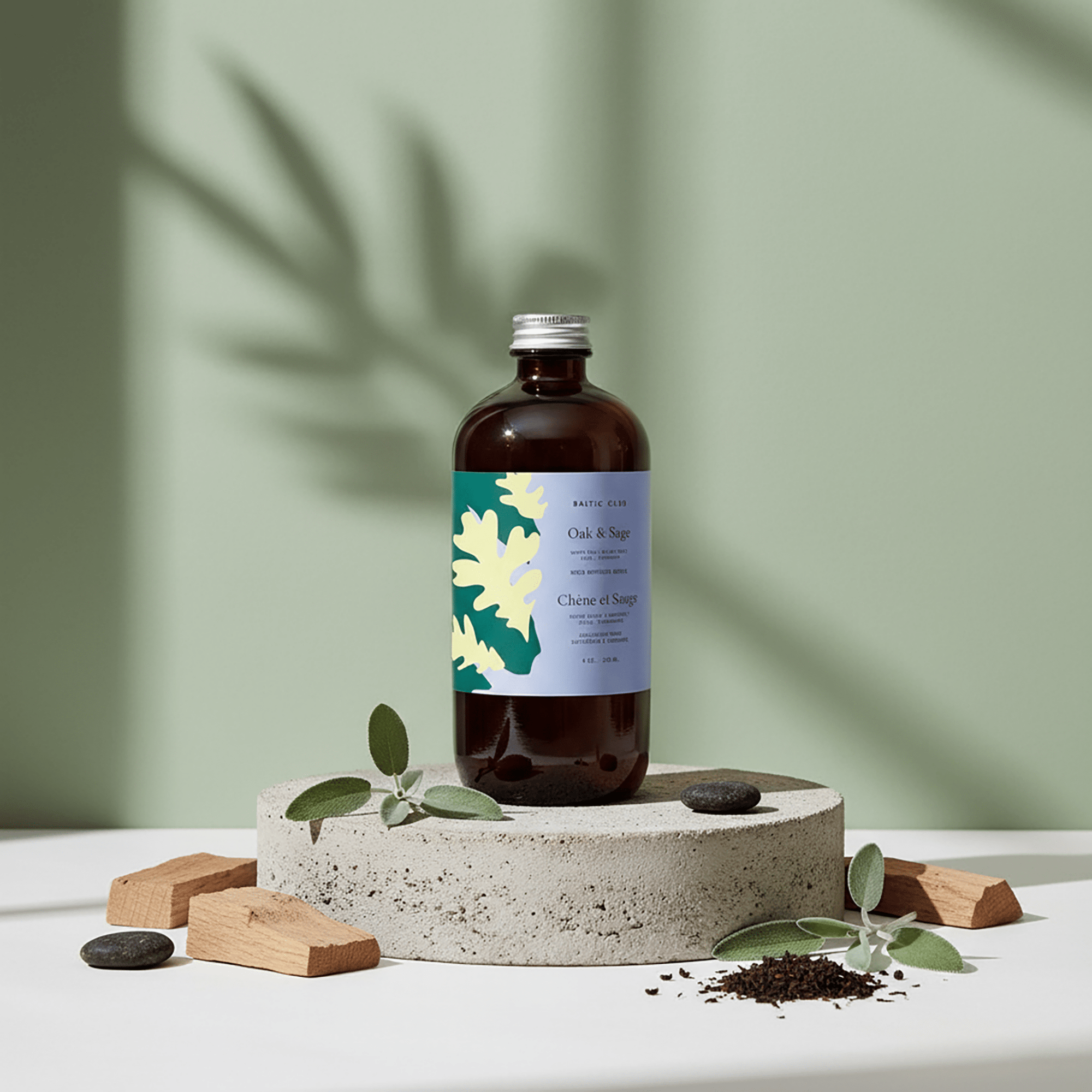 Oak & Sage Reed diffuser - Refill - Baltic Club
