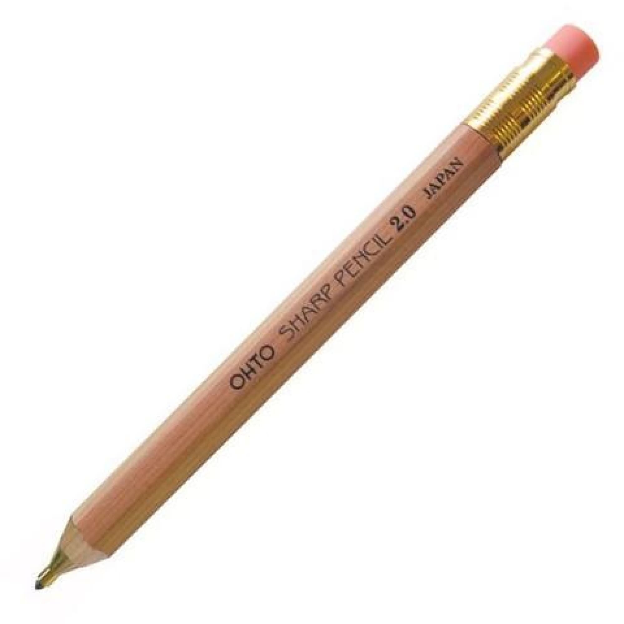 Ohto Mechanical Pencil 2.0 mm | Wood | Ohto
