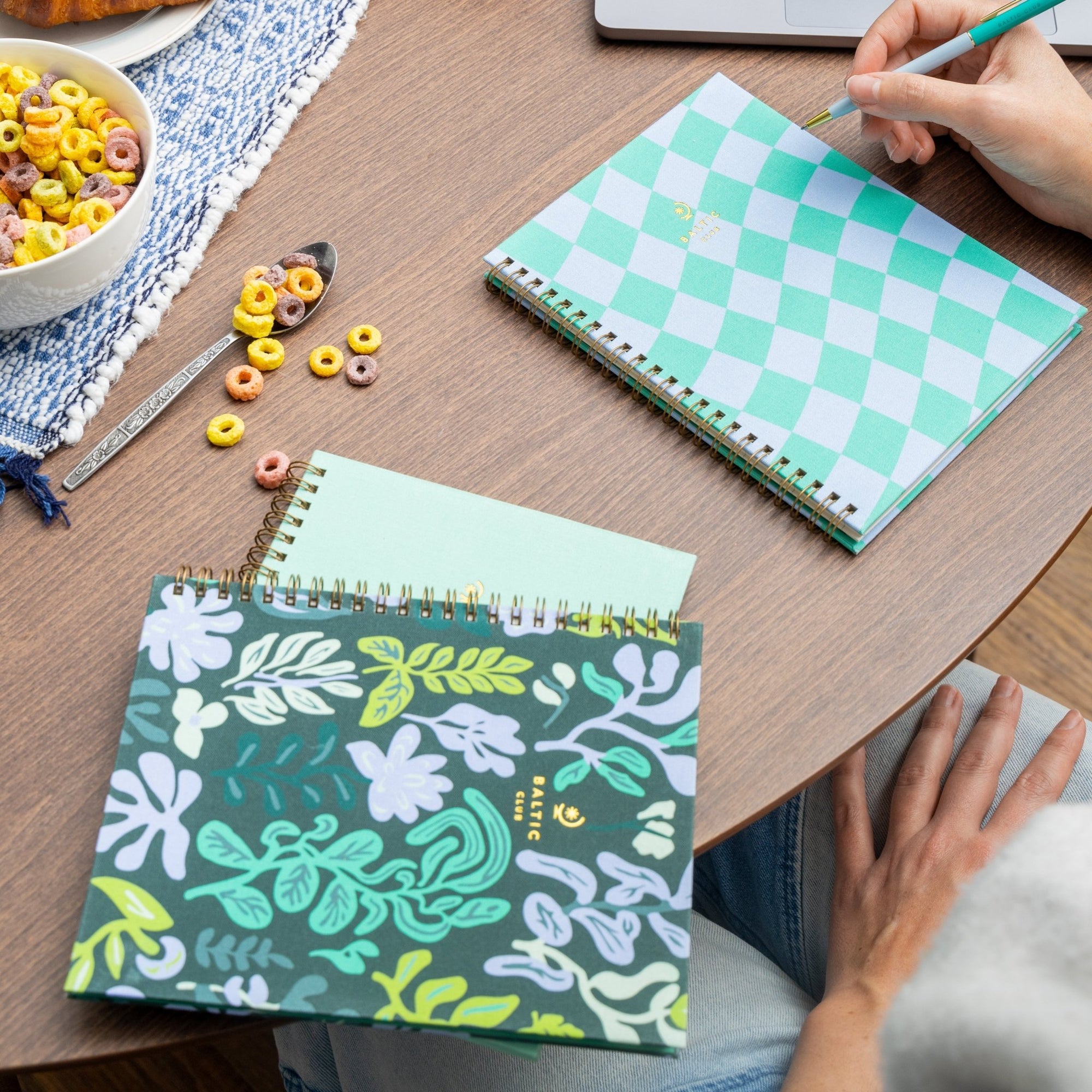 Peppermint Spiral Notebook - Baltic Club