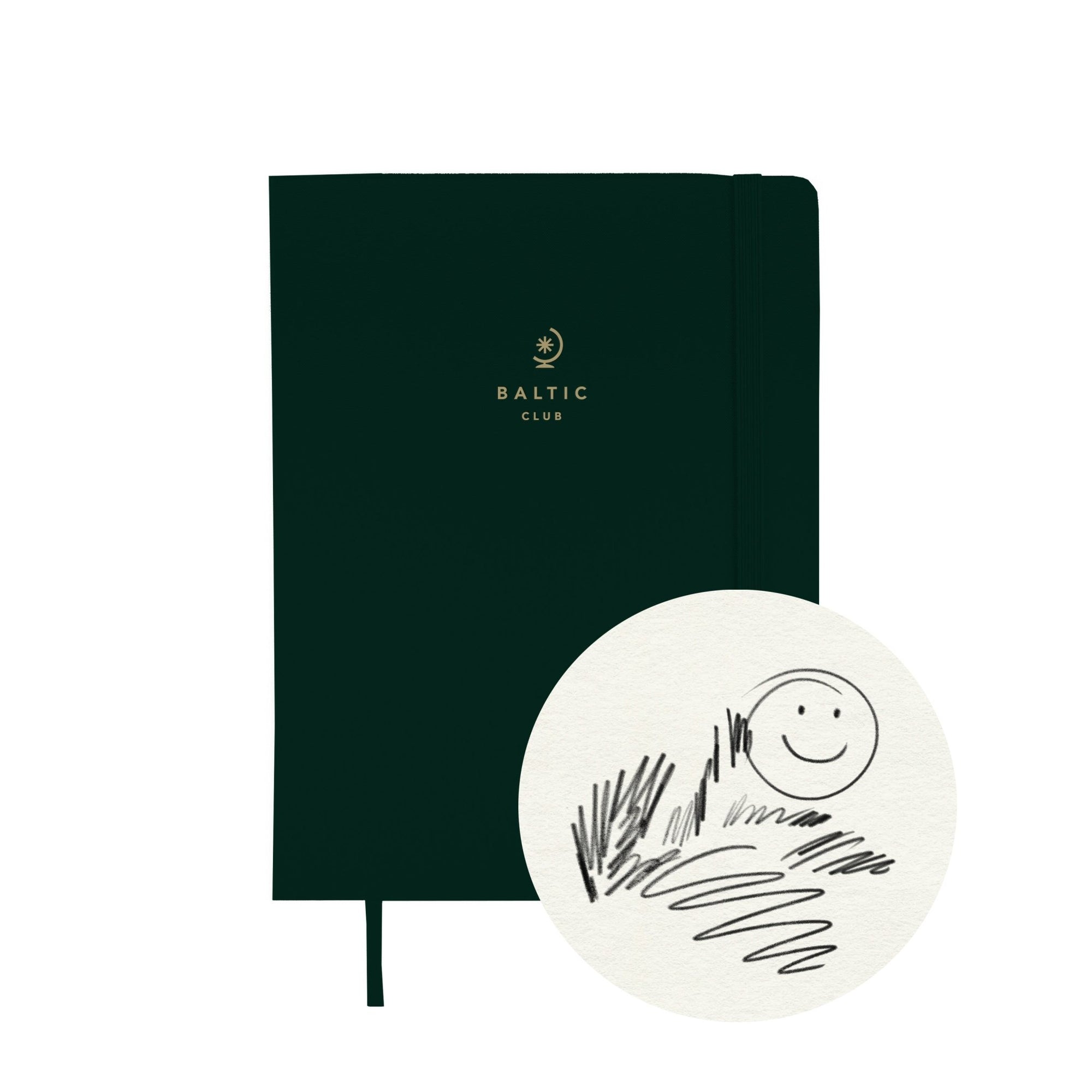 Phthalo Sketchbook (200gsm Watercolour paper) - Baltic Club