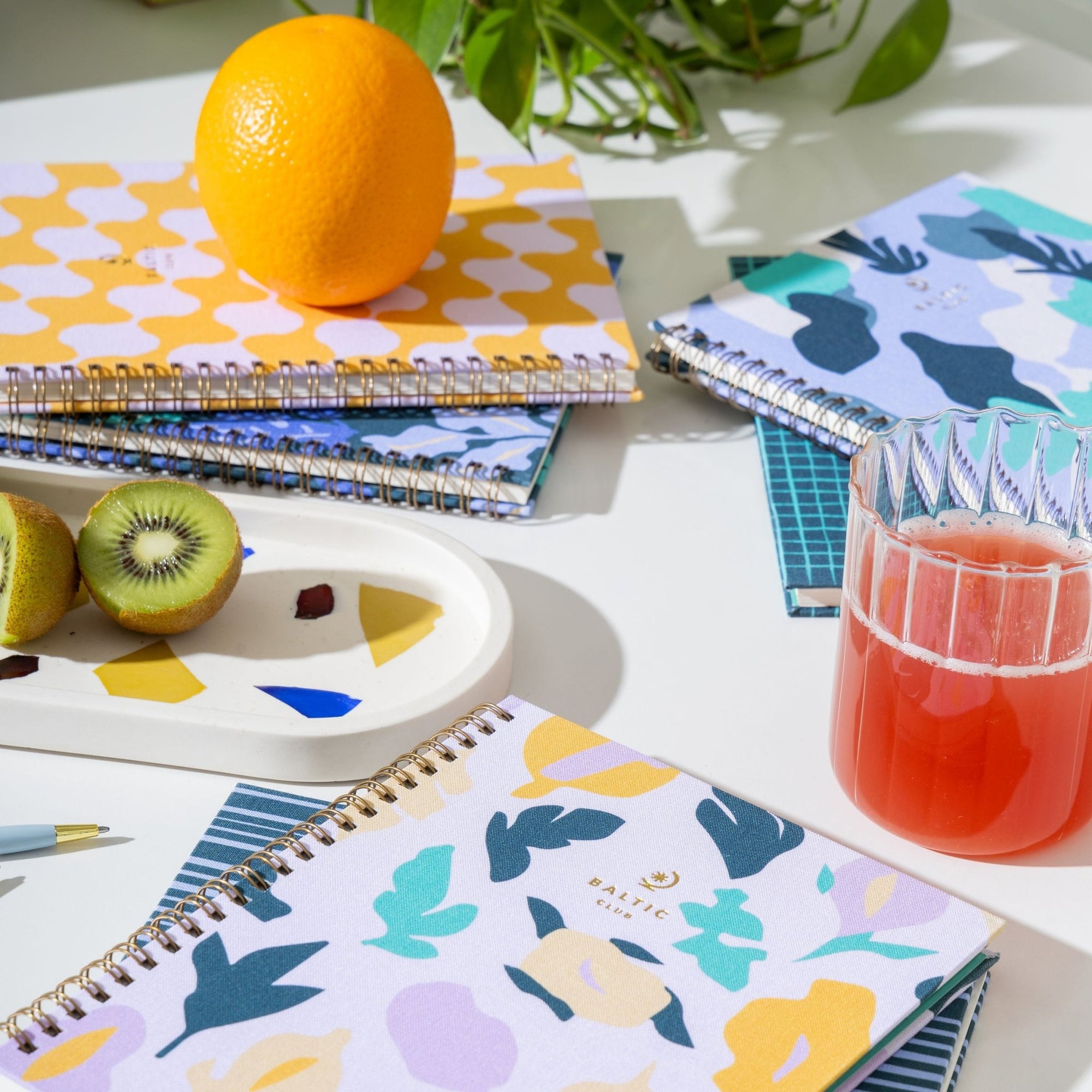 Punnet Spiral Notebook - Baltic Club