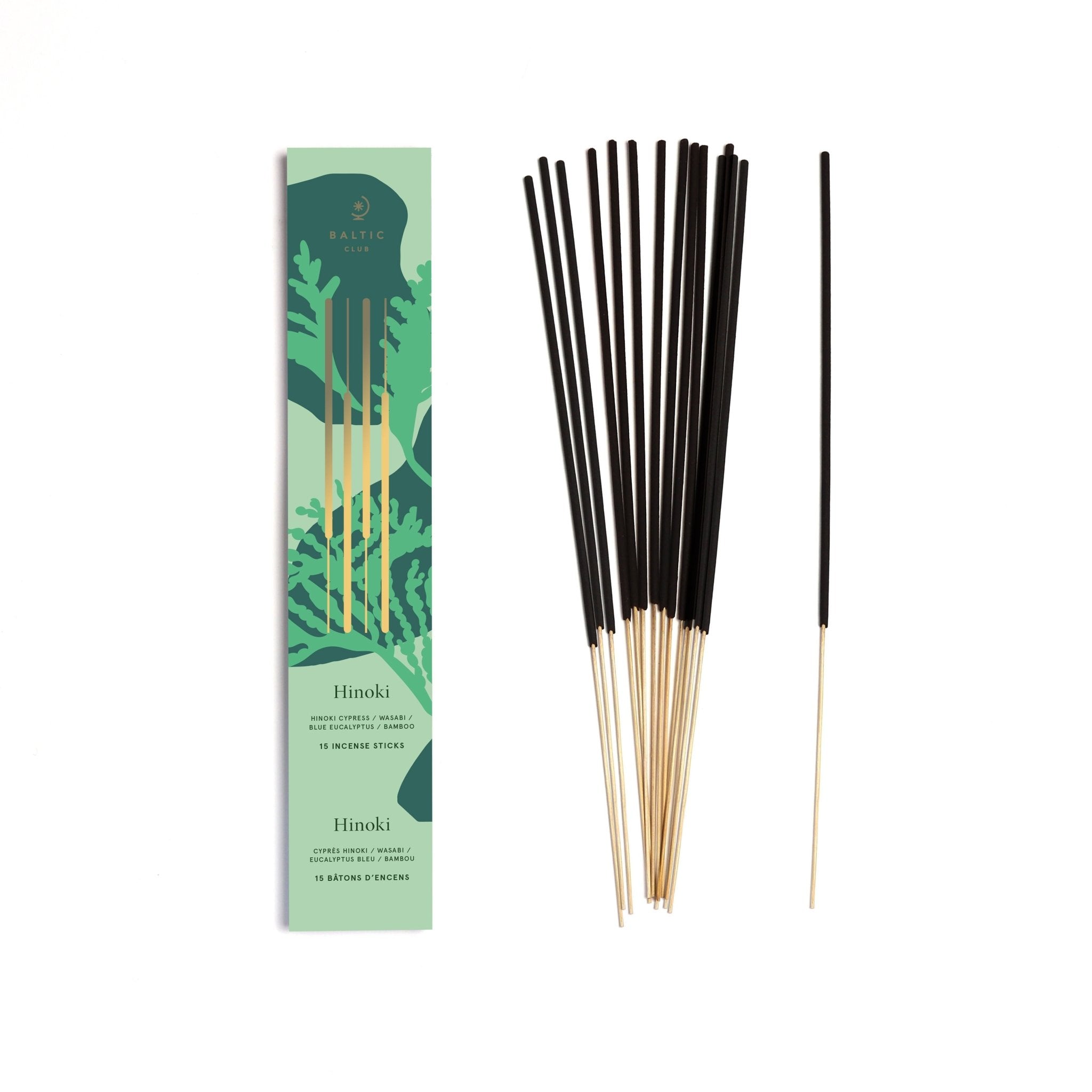 Hinoki Incense Sticks – Japanese Cypress Forest | Baltic Club