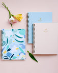 Rosewater Cloth Spiral Notebook - Baltic Club