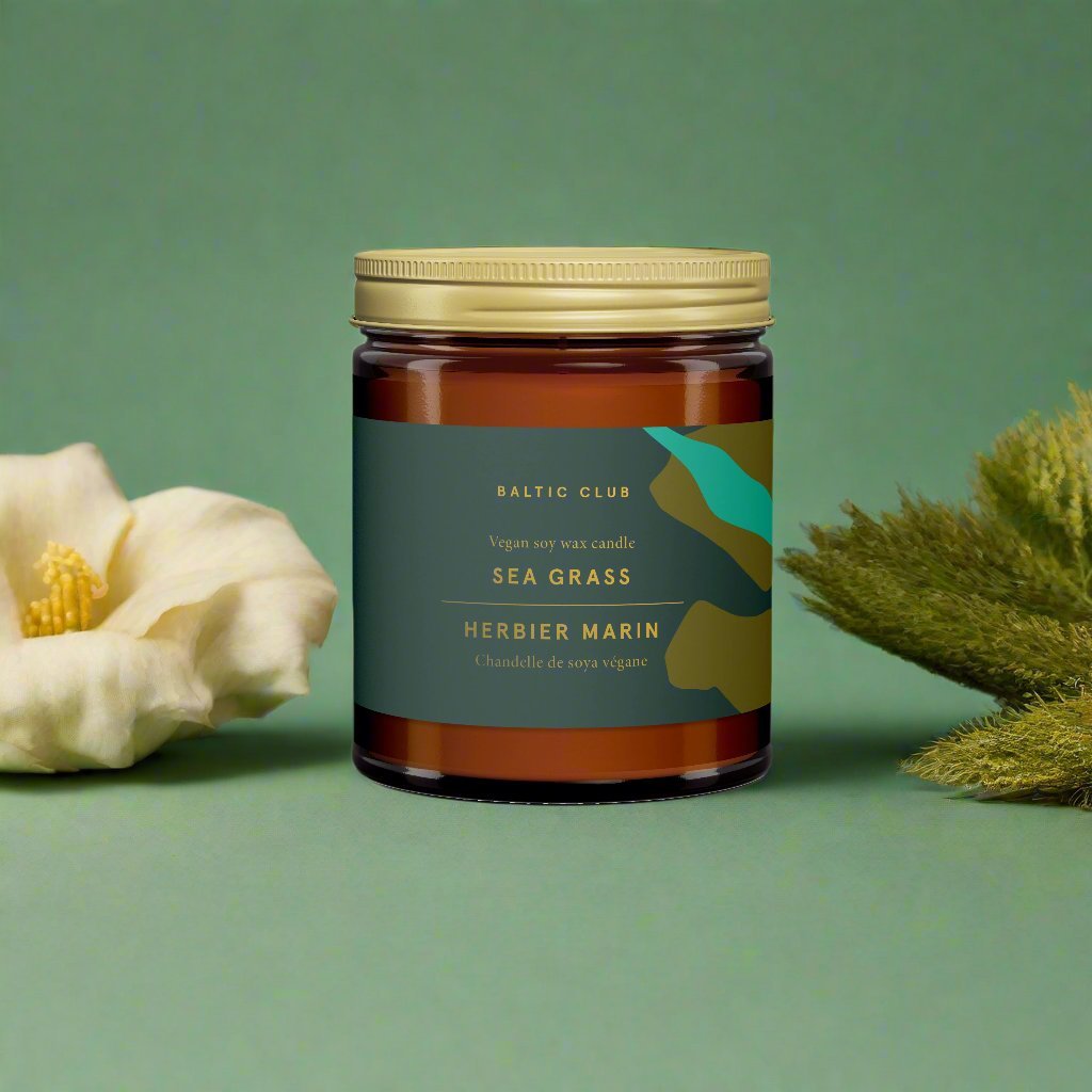 Sea Grass Soy Candle - Baltic Club