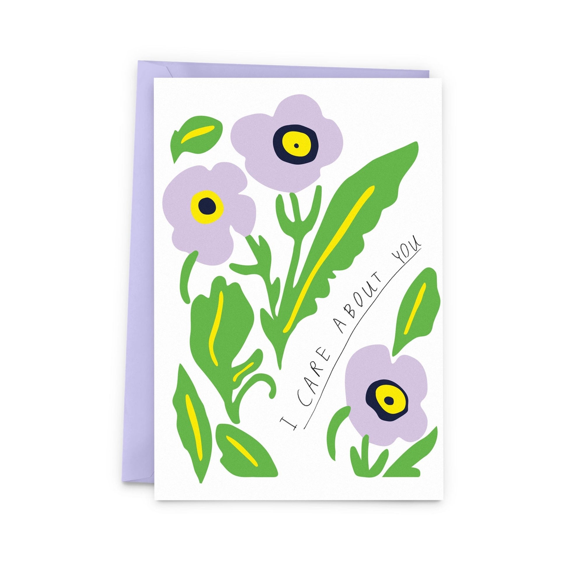 Serenade I care about you Greeting Card - Baltic Club