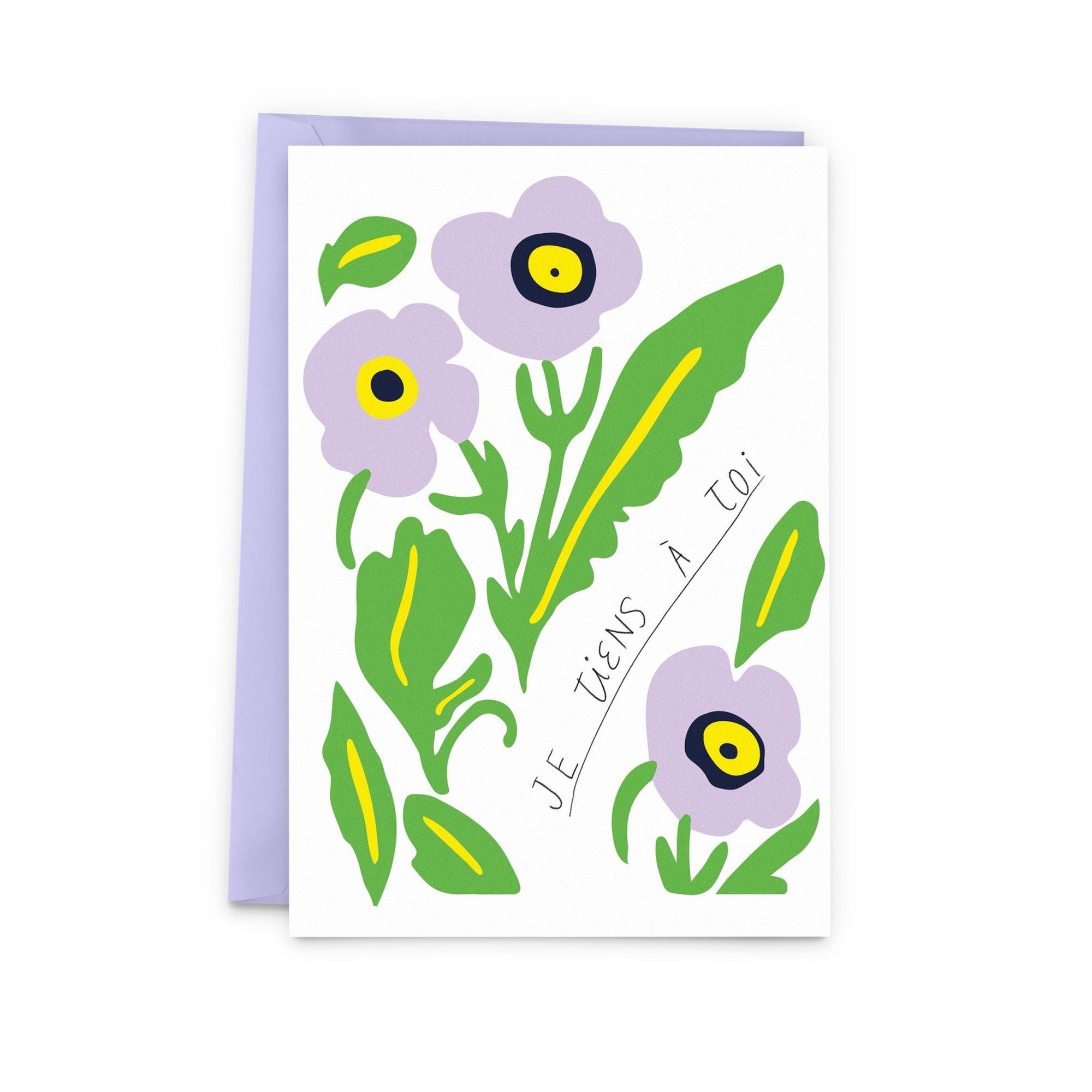 Serenade I care about you Greeting Card - Baltic Club