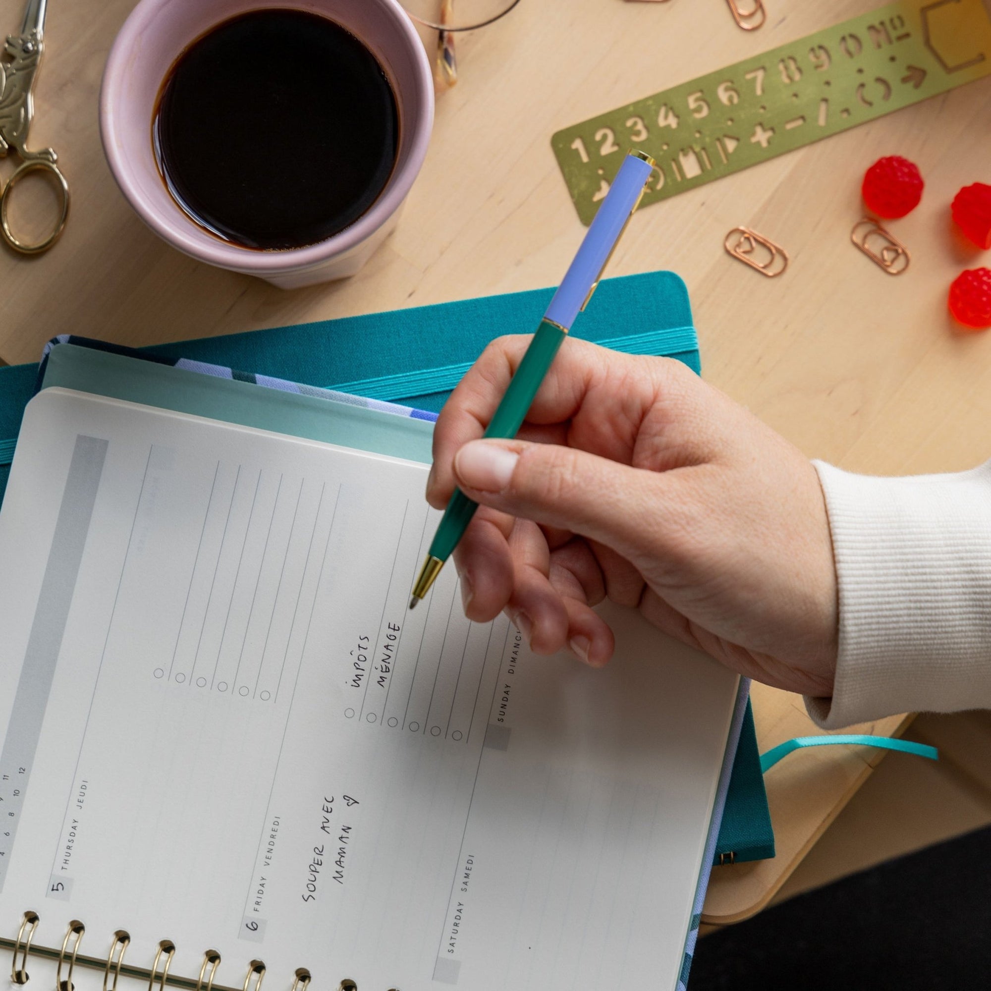 Shore Undated Planner - Baltic Club