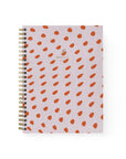 Strawberry Spiral Notebook - Baltic Club