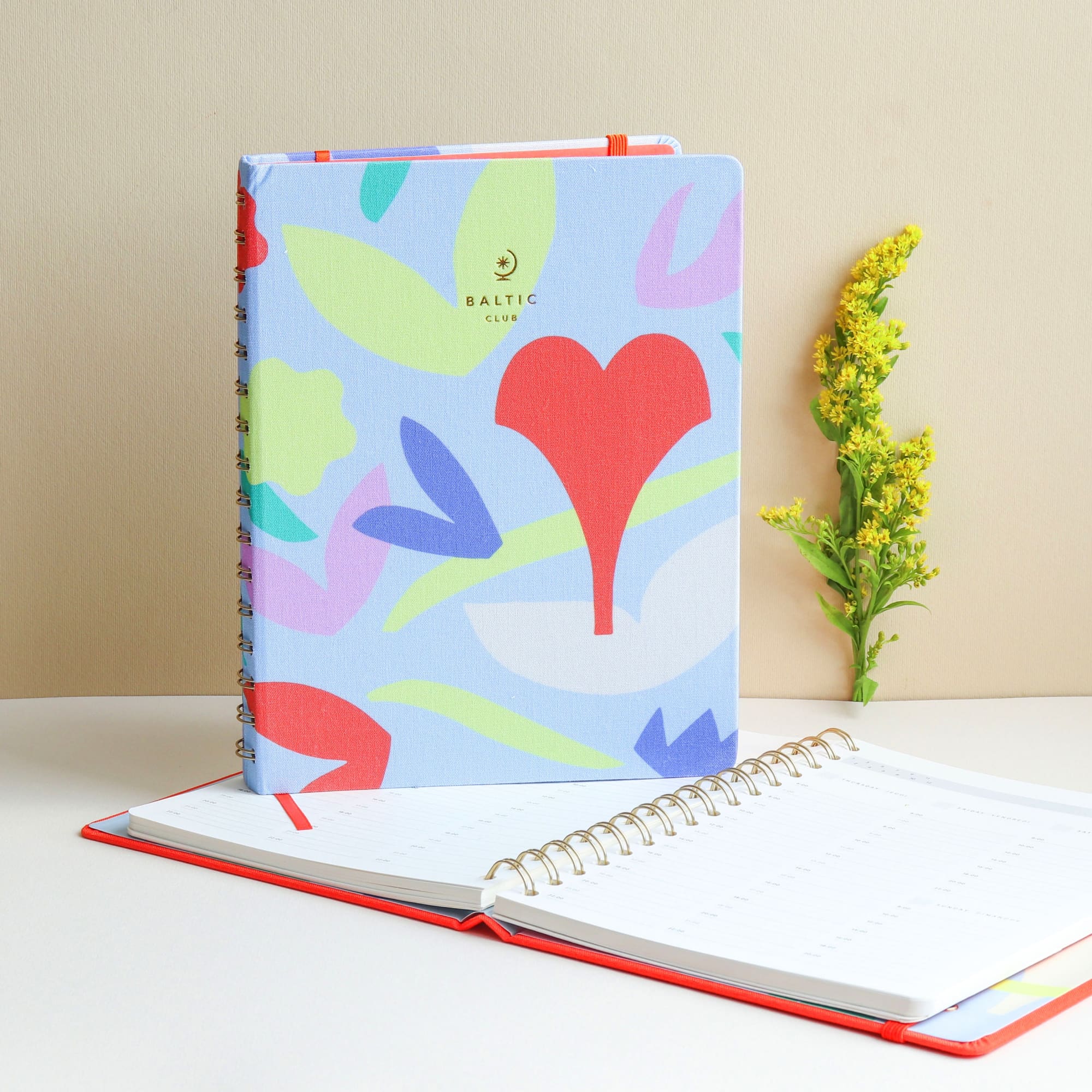 Undated planner - Bouquet | The Baltic Club