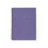 Violet Spiral Cloth Notebook - Baltic Club