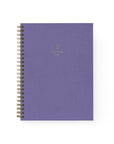 Violet Spiral Cloth Notebook - Baltic Club