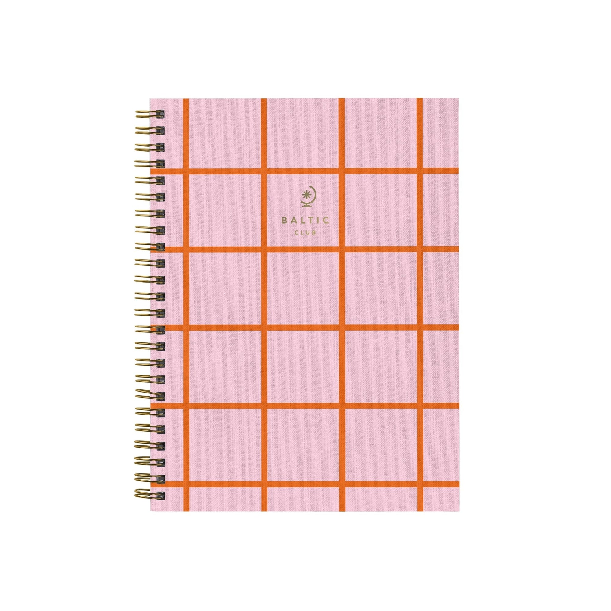 Wafer Spiral Notebook - Baltic Club