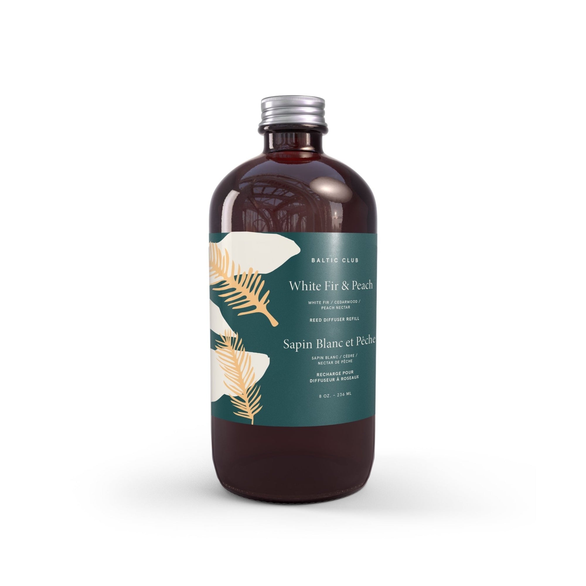 White Fir & Peach Reed diffuser - Refill - Baltic Club