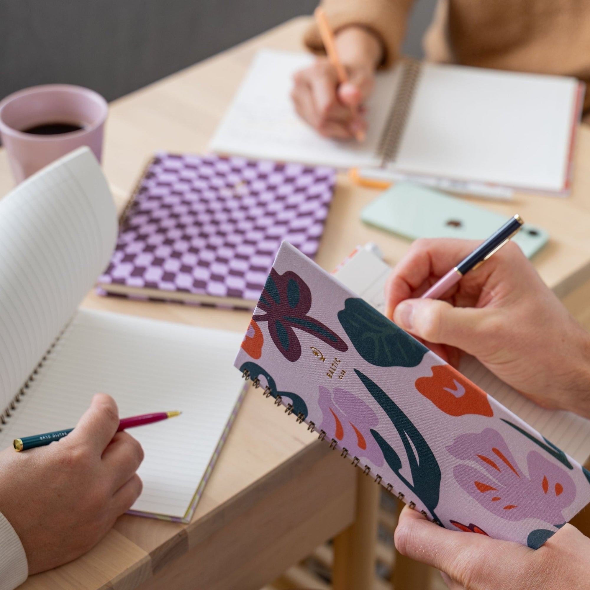 Yellow Archipelago Spiral Notebook - Baltic Club