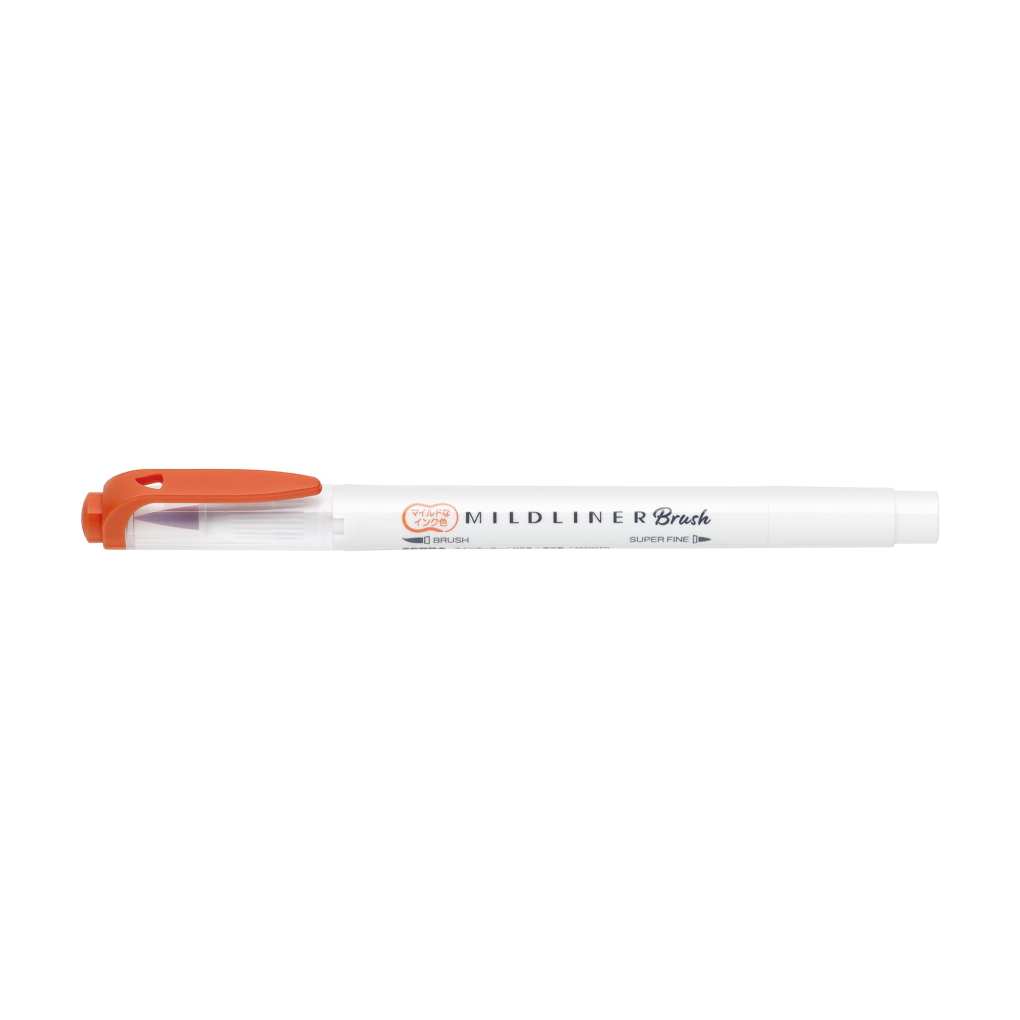 Zebra MildLiner Brush Pen - Vermillon