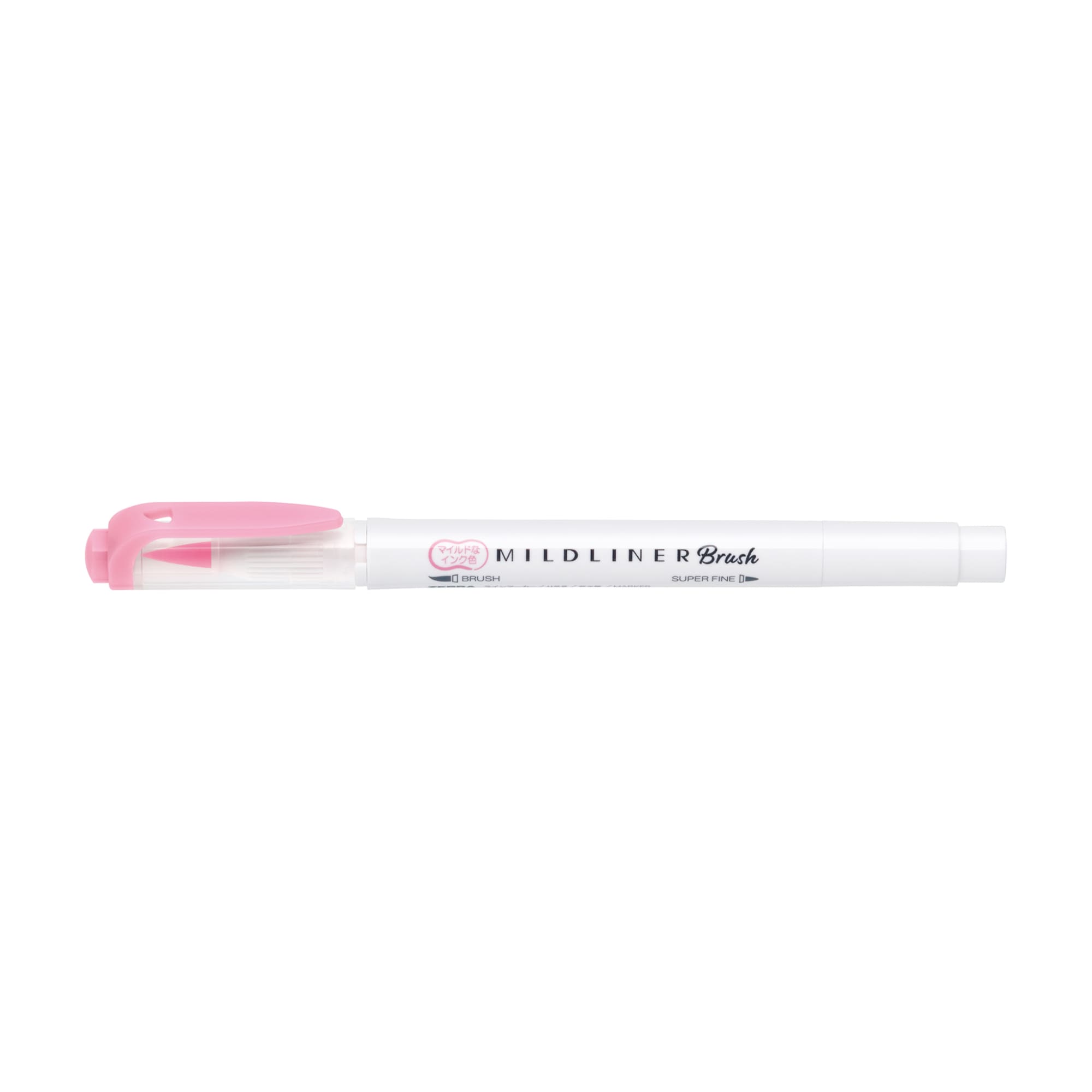 Zebra MildLiner Brush Pen - Pink - Baltic Club