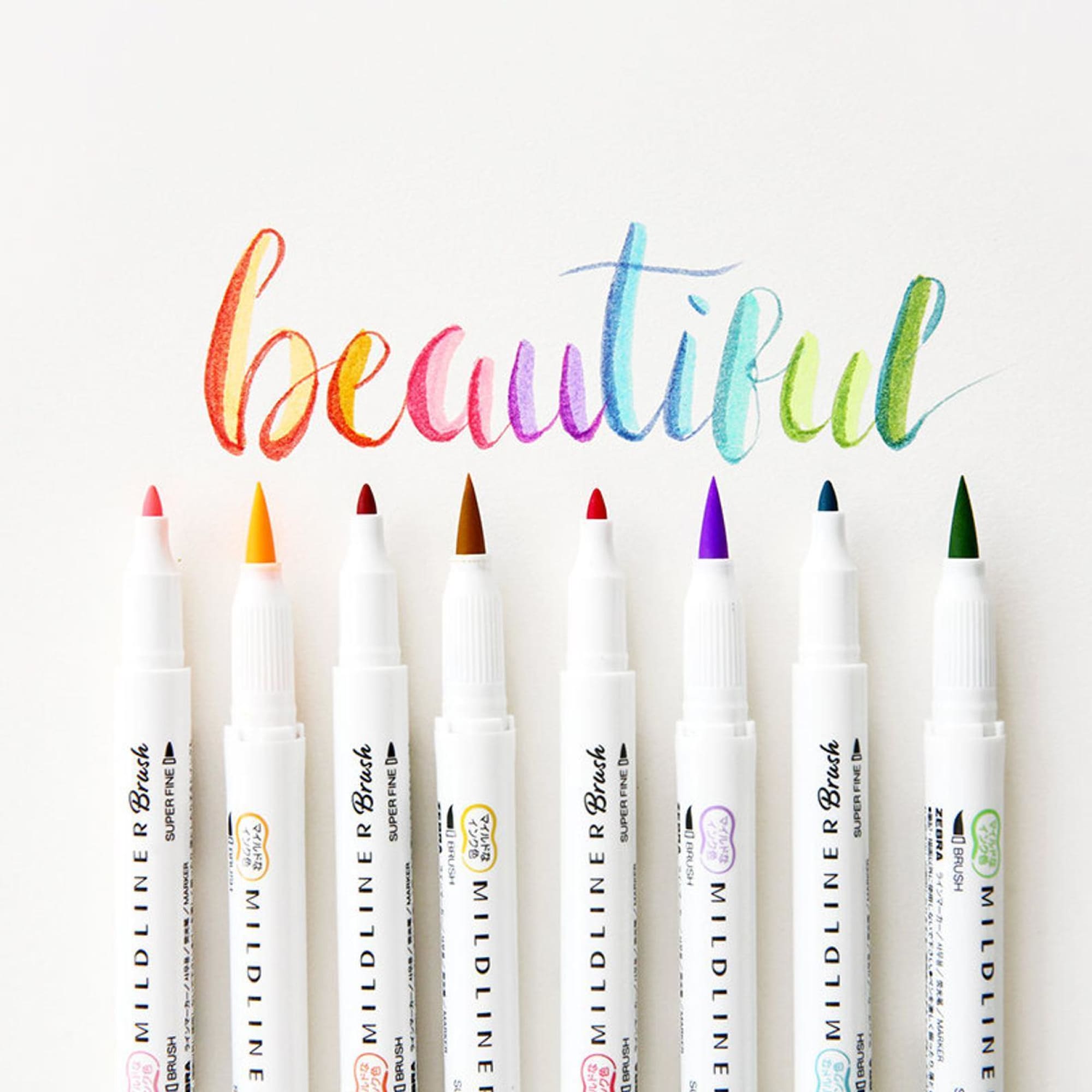 Zebra MildLiner Brush Pen - Pink - Baltic Club