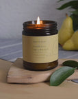 Pear & Basil Soy Candle