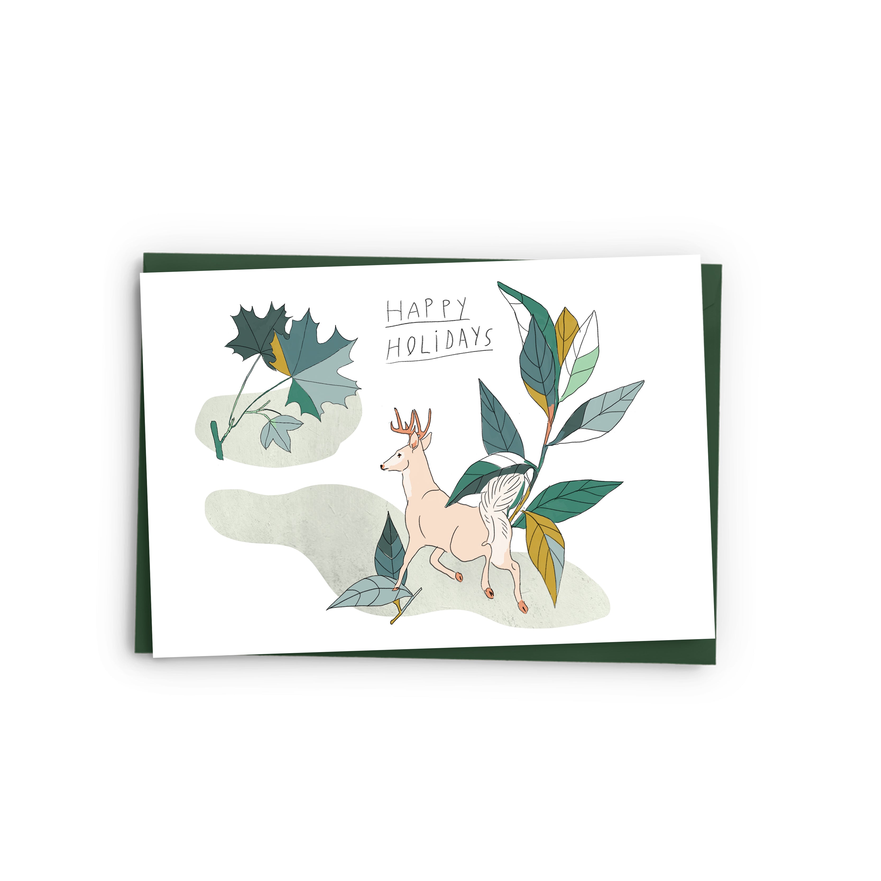 Holiday Deer Card