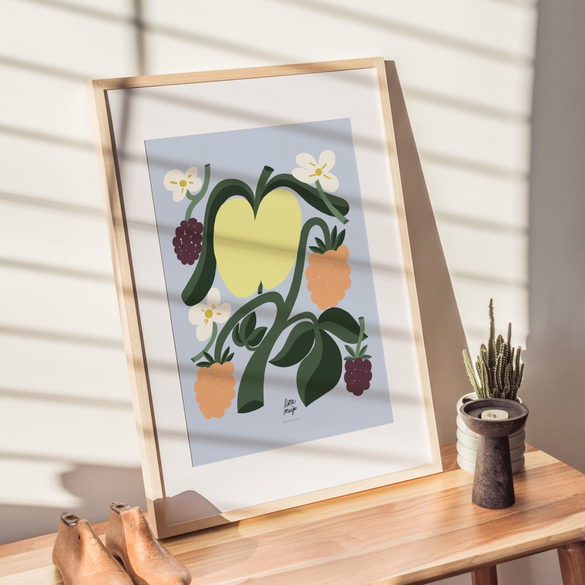 Apple Art print - Baltic Club