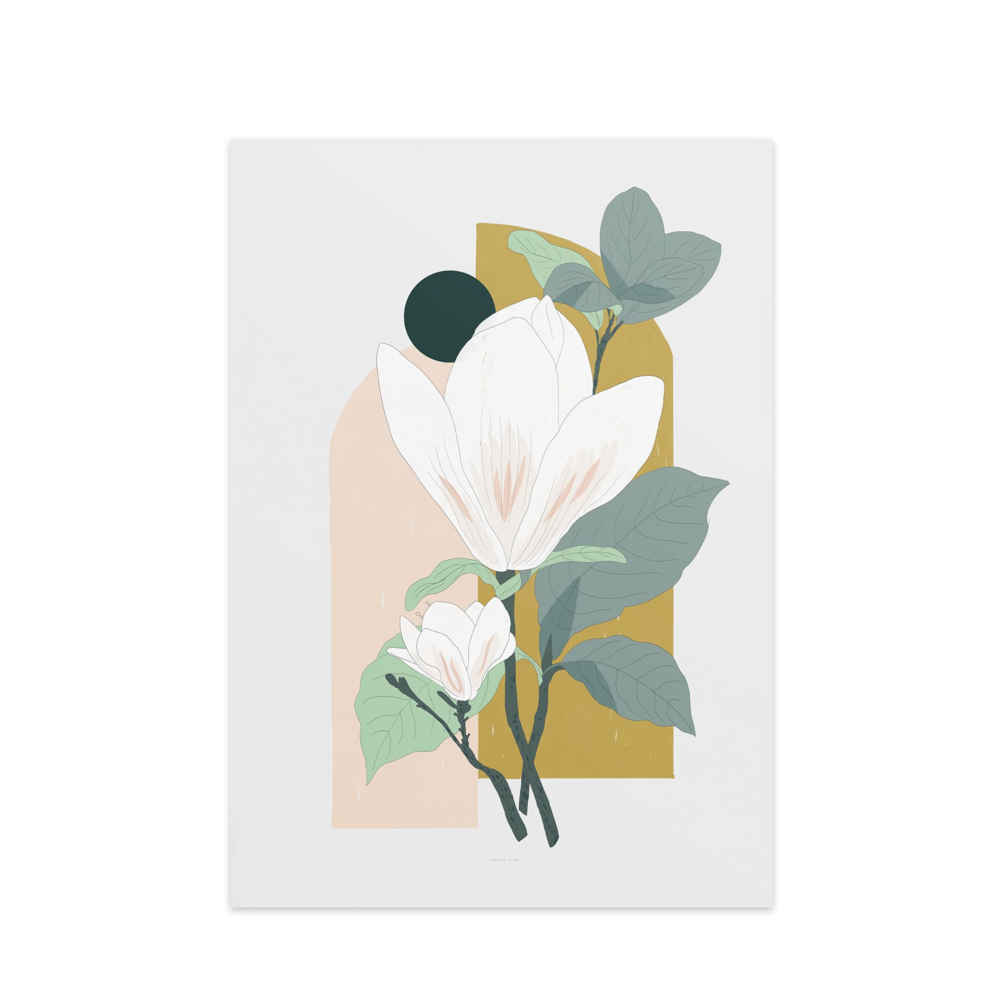 Arcade (Magnolia) Art Print - Baltic Club