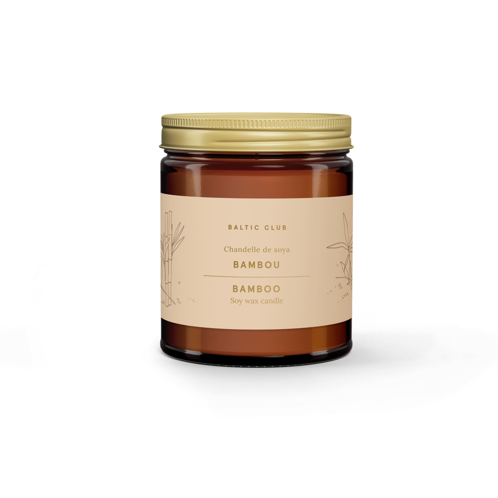 Bamboo Soy Candle | The Baltic Club