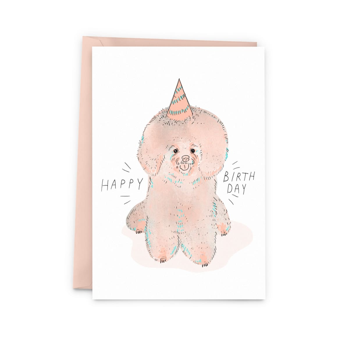 Birthday Bichon Card | English | The Baltic Club