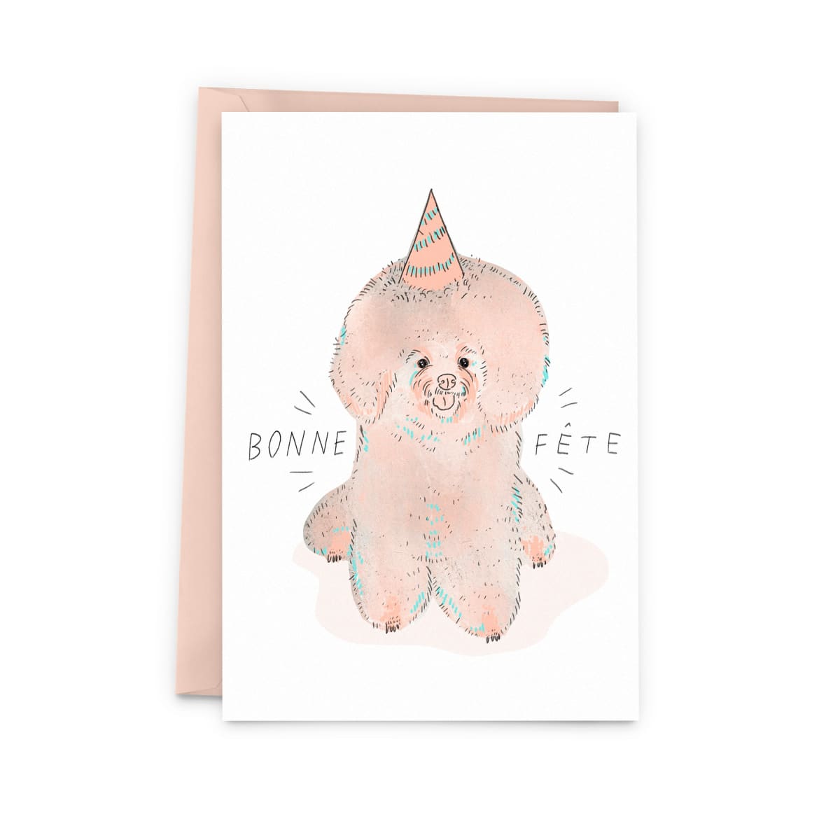 Birthday Bichon Greeting Card - Baltic Club