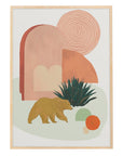California Desert (Bear) Art Print - Baltic Club