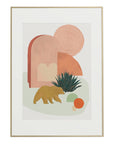 California Desert (Bear) Art Print - Baltic Club