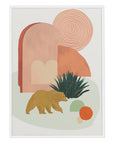 California Desert (Bear) Art Print - Baltic Club
