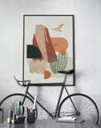 California Desert (Pelican) Art Print - Baltic Club