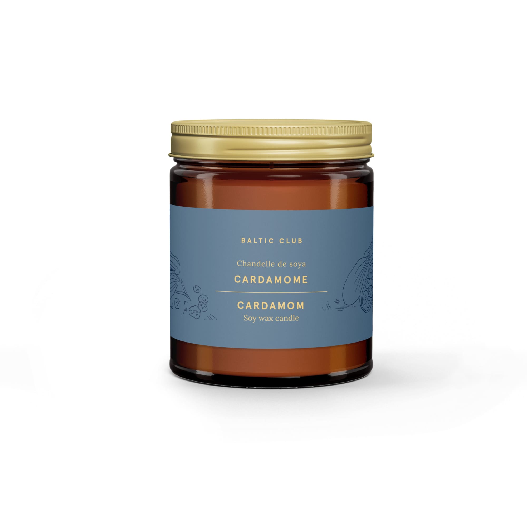 Cardamom Soy Candle - Baltic Club