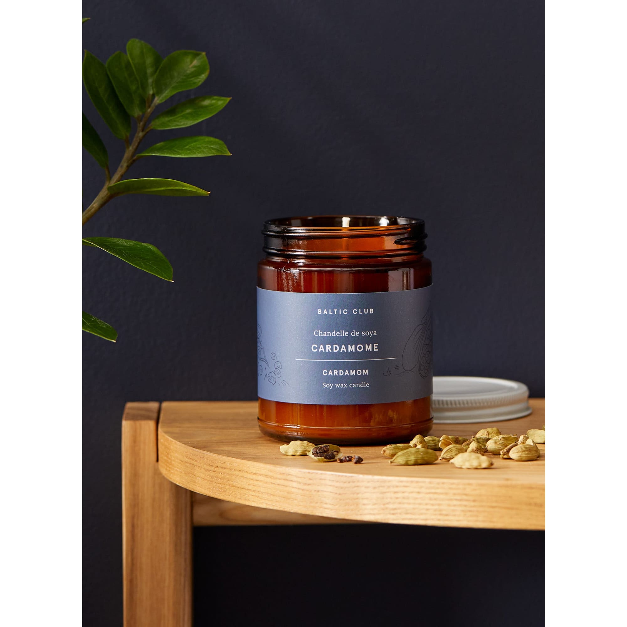 Cardamom Soy Candle | The Baltic Club