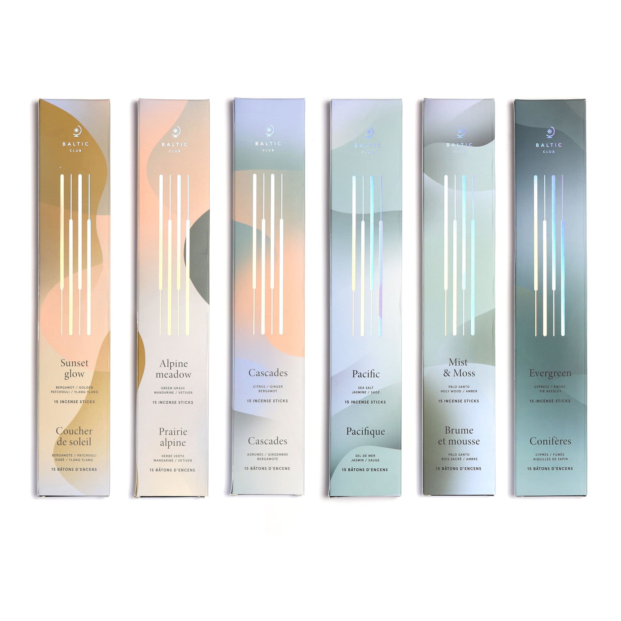 Cascadia Incense Bundle - Baltic Club