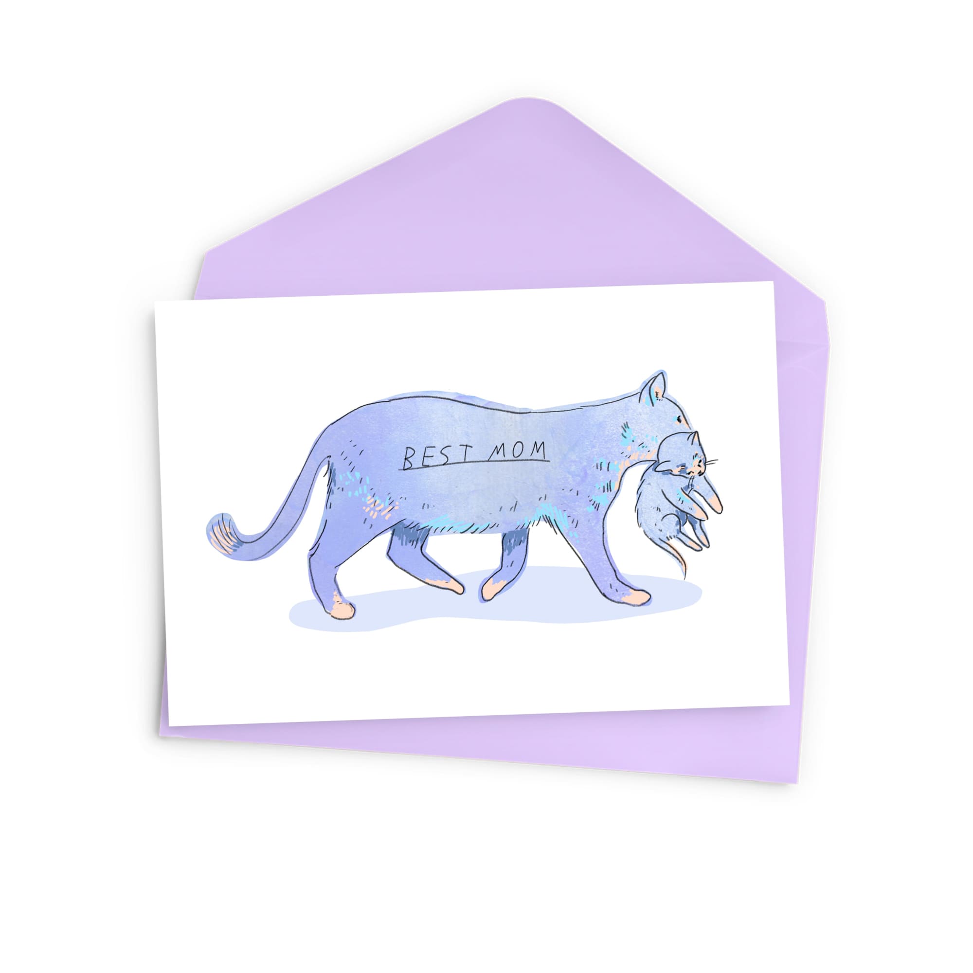 Cat Mom Card - Baltic Club