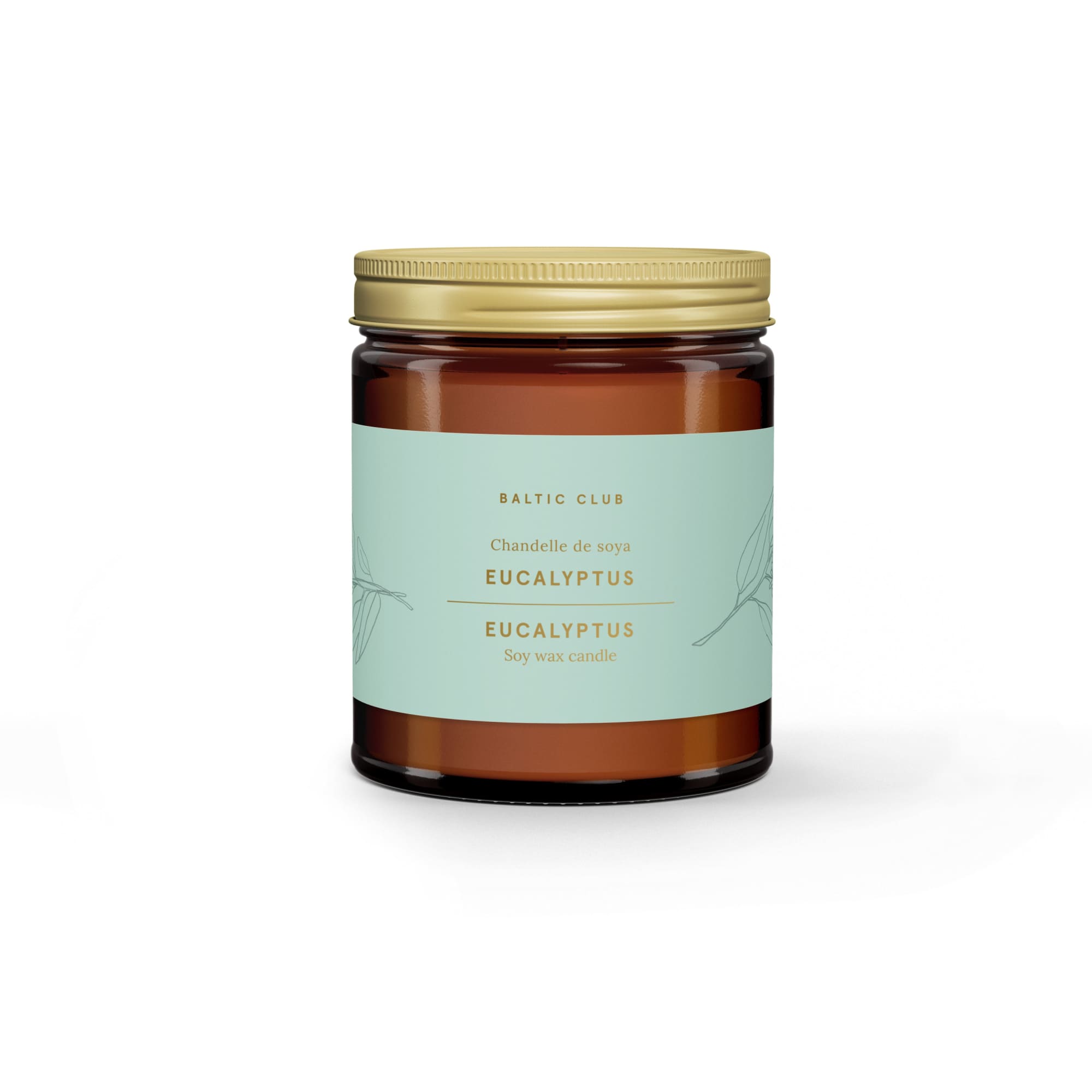 Eucalyptus Soy Candle - Baltic Club