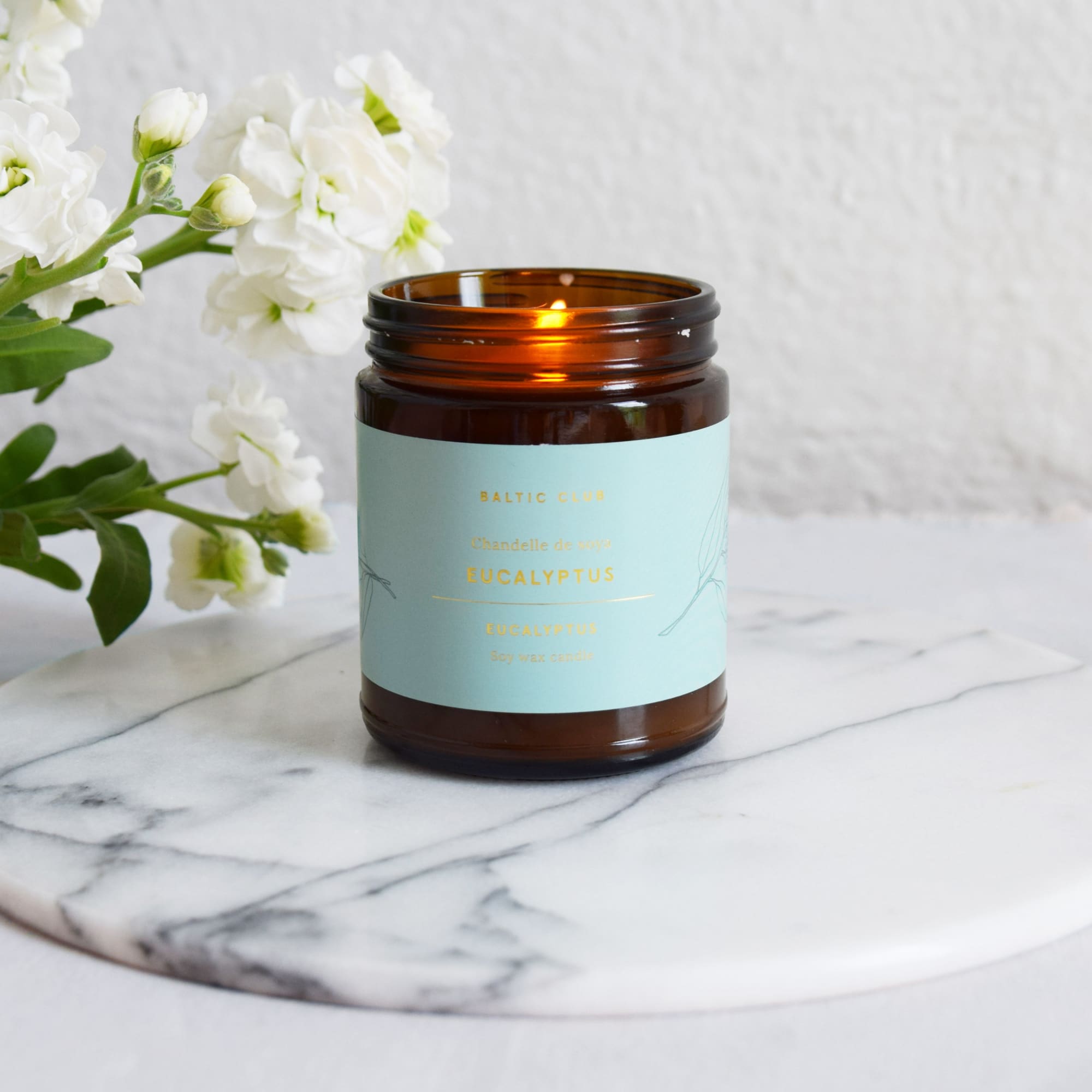 Eucalyptus Soy Candle - Baltic Club