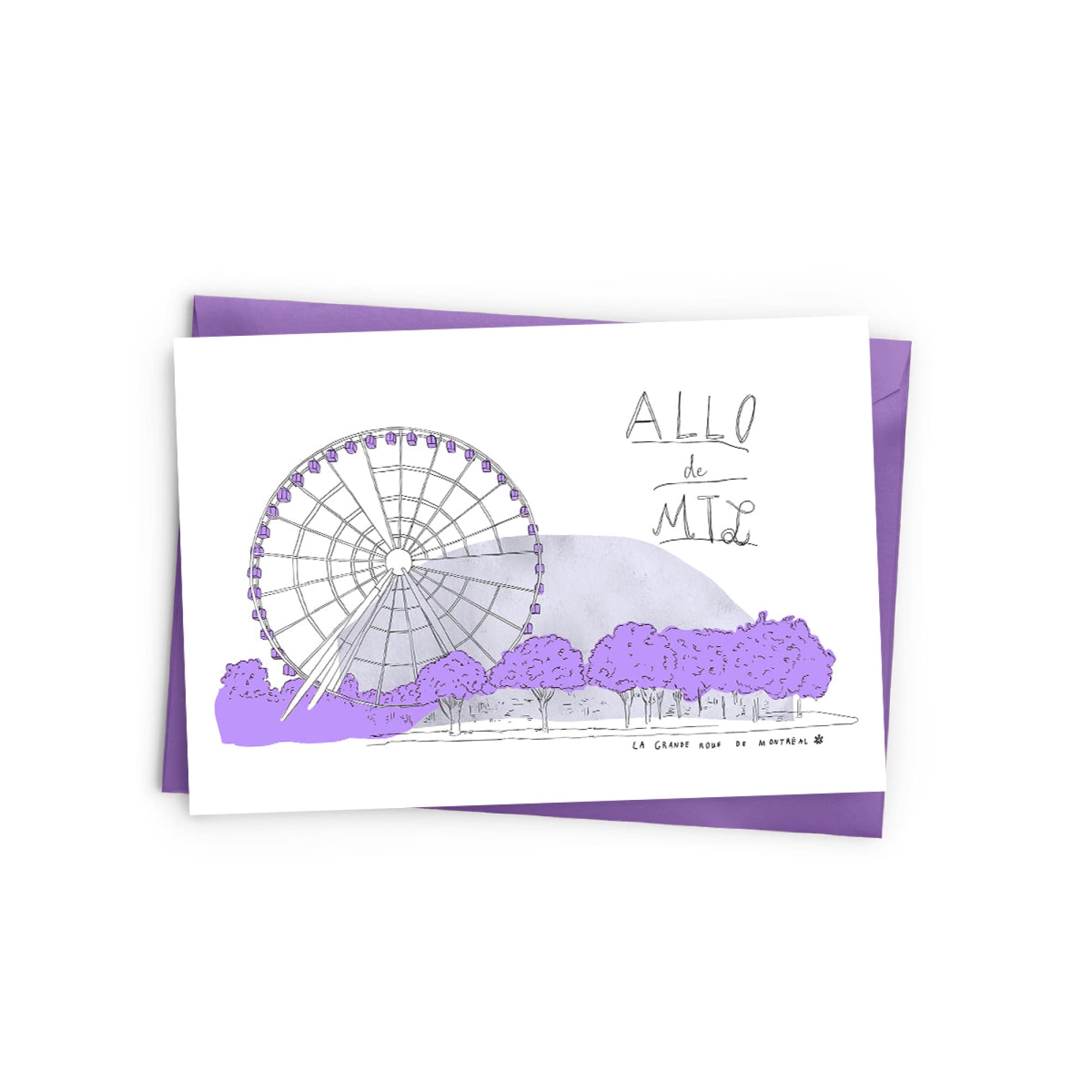 Ferris Wheel (Montréal) Card - Baltic Club