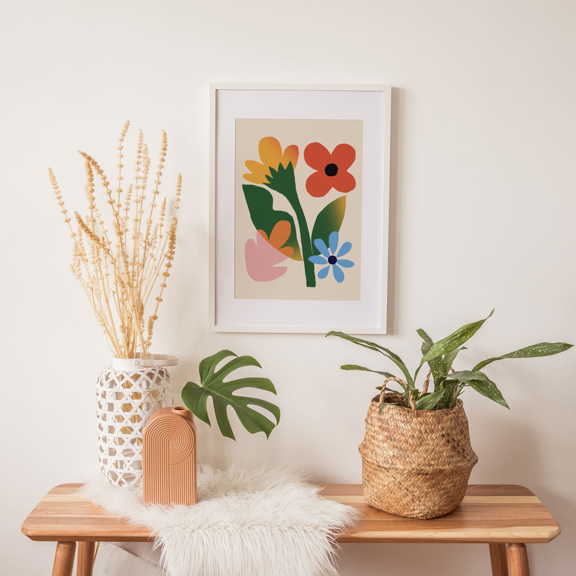 Flower Fields Art print - Baltic Club