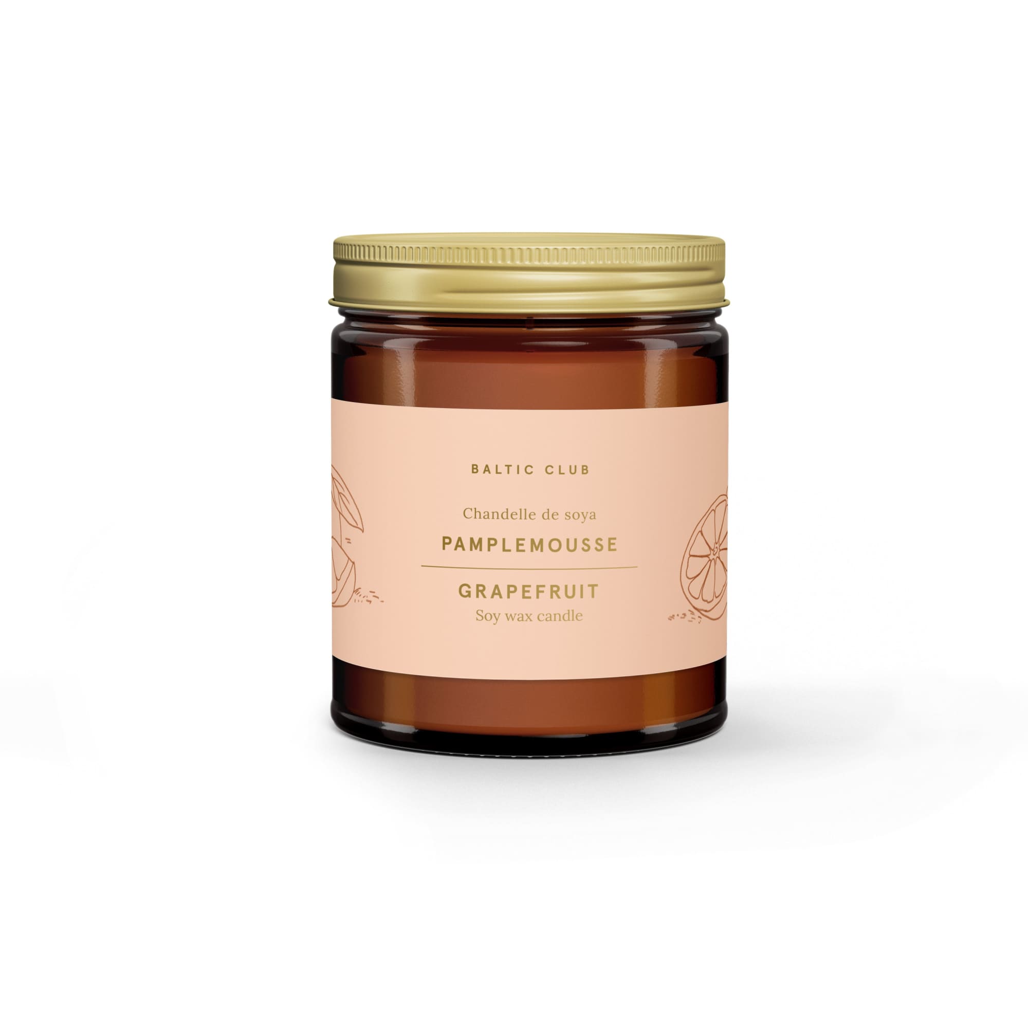 Grapefruit Soy Candle | The Baltic Club