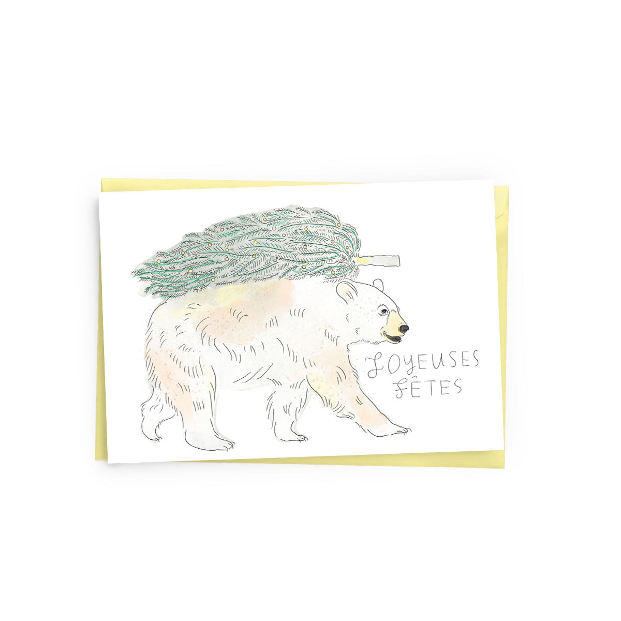 Holiday Bear Card - Baltic Club