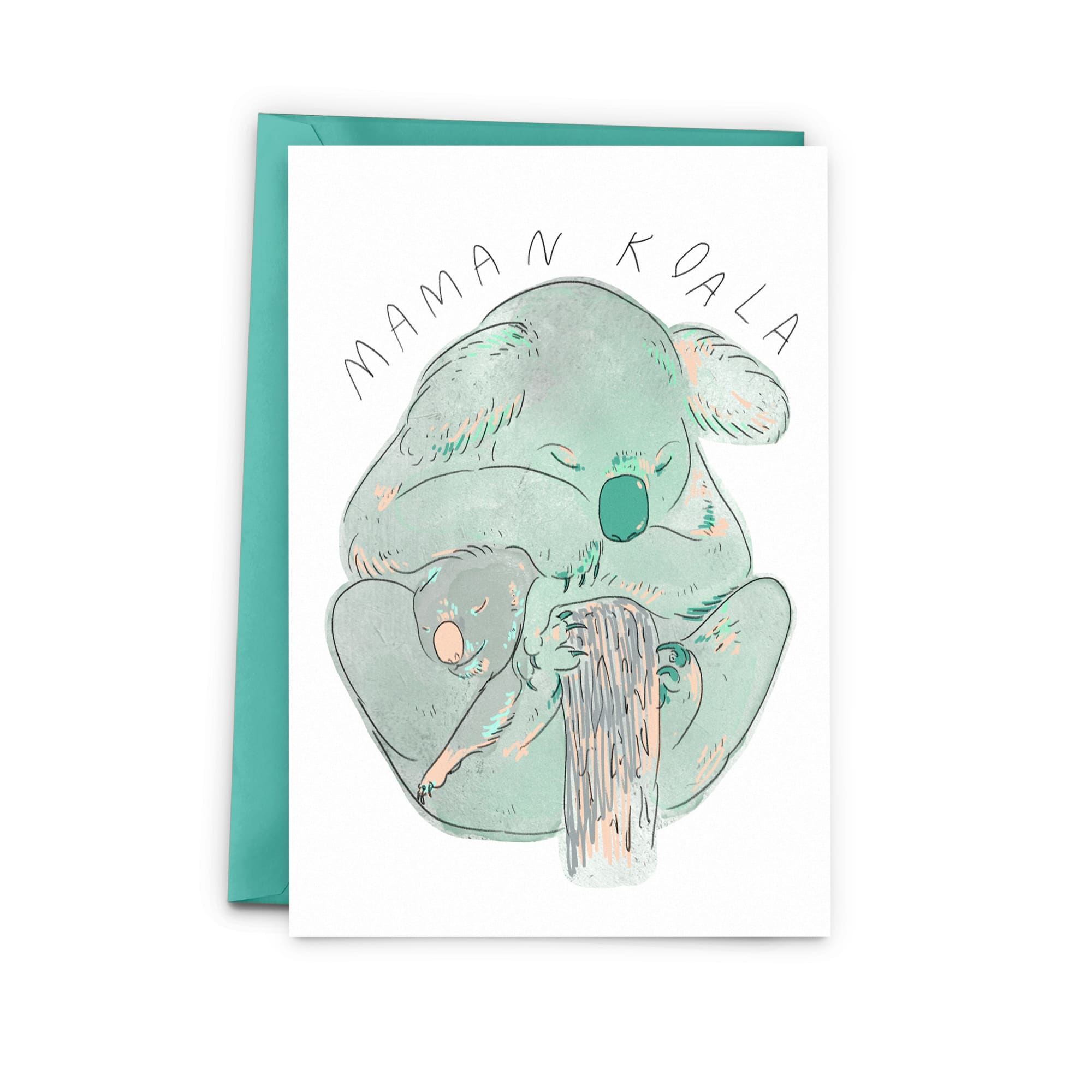 Koala Mom Card | Français | The Baltic Club